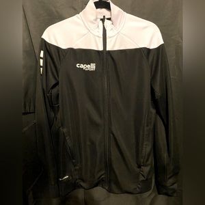 Capelli black/white Adult Small Jacket, Unisex.